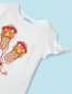 Preview: Mayoral - 2-teiliges Set/ T-Shirt weiß & Short rot